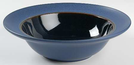 Kyoto Blue 11" Round Vegetable Bowl