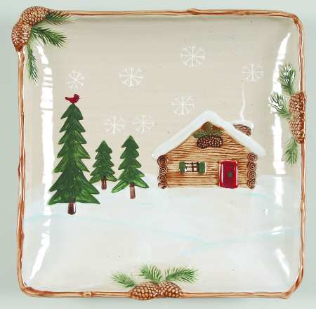 Heartland Square Dinner Plate by St Nicholas Square