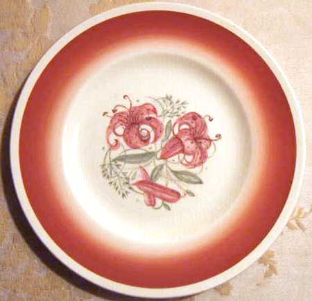 Tiger Lily Red by Susie Cooper