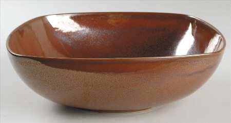 Simplicity Copper 10" Square Vegetable Bowl