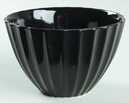 Dynasty Black Coupe Cereal Bowl