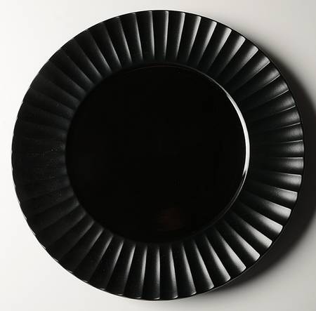 Dynasty Black Twilight 12" Chop Plate (Round Platter)