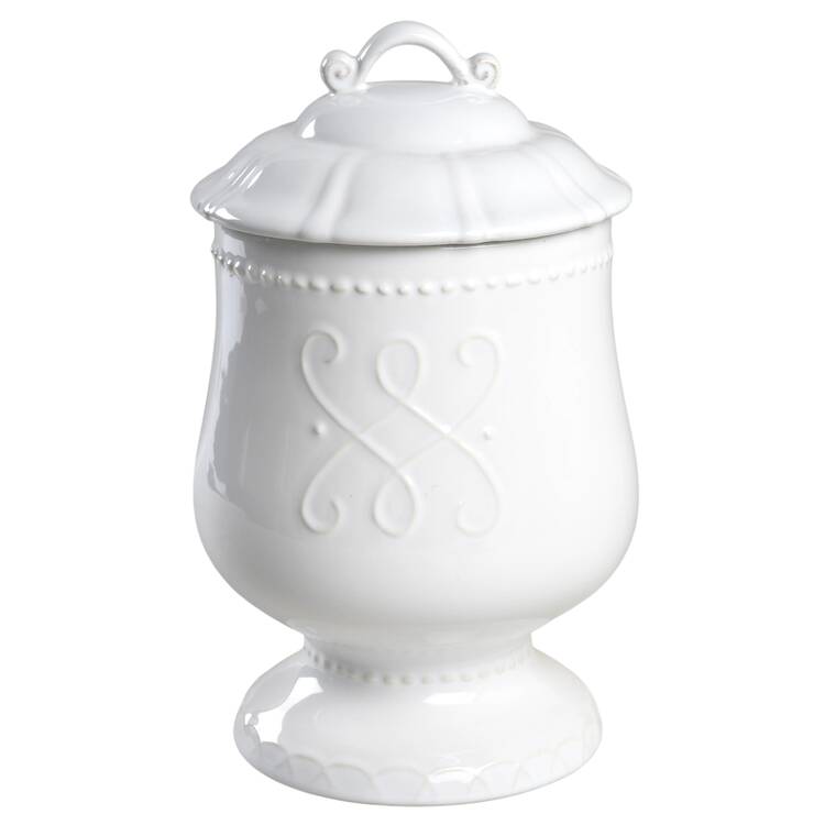 Historia Paper White Large Canister & Lid
