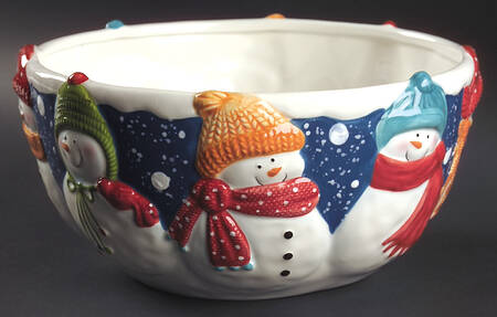 Snow Days 10" Round Serving Bowl