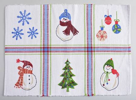 Snow Days Cloth Placemat
