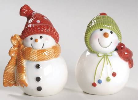 Snow Days Figural Salt & Pepper Set