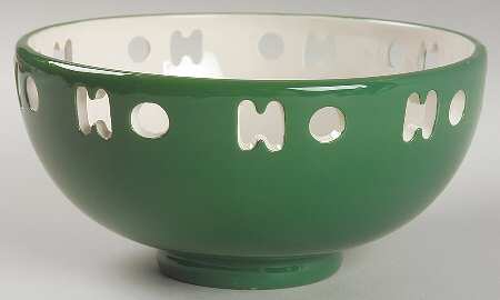 Jingle Bells 7" Round Serving Bowl