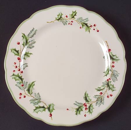 Holly Berry Salad Plate