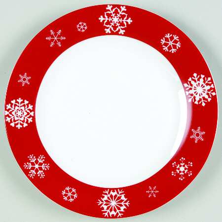 Yuletide Accent Salad Plate