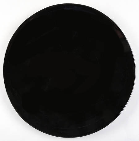 Spa Black Service Plate (Charger) by Sasaki
