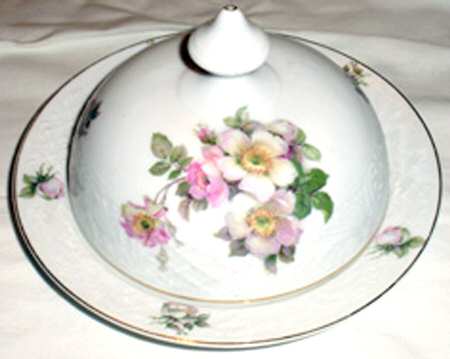 Dresdener Art Round Covered Butter