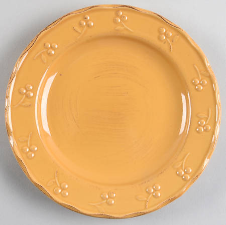 Bella Yellow (Mustard) Salad Plate