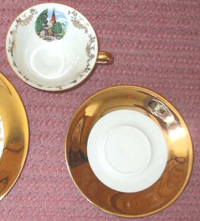 SXO12 Flat Cup & Saucer Set by Schlottenhof