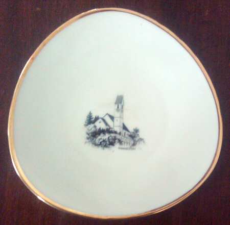 S5R1 Bread & Butter Plate by Sevelen Rheintal