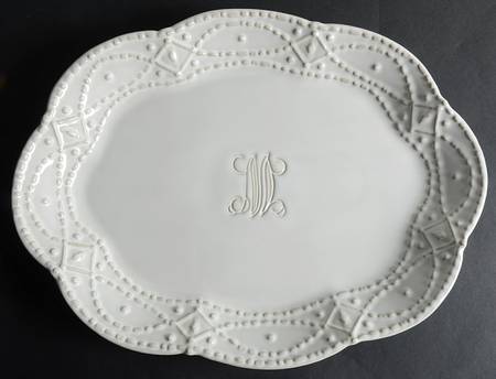 Legado Pebble 15" Oval Serving Platter