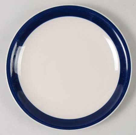 Colors Blue Salad Plate