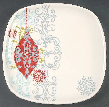 Elegant Ornaments Dinner Plate