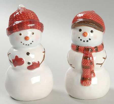 Warm Wishes Figural Salt & Pepper Set