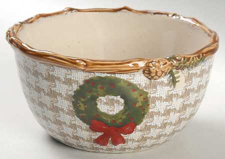 Snow Valley Dip Bowl (for Dip and Spreader)
