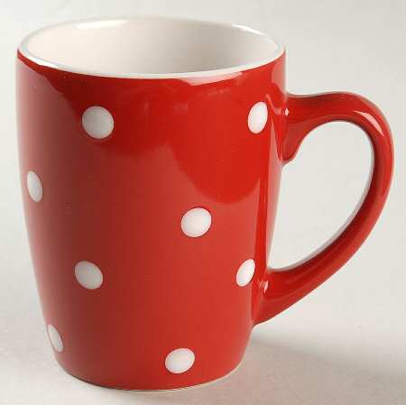 Dots Red Mug by Signature