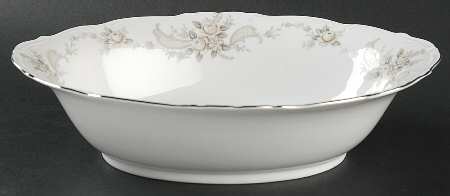 Queen Anne 10" Oval Vegetable Bowl