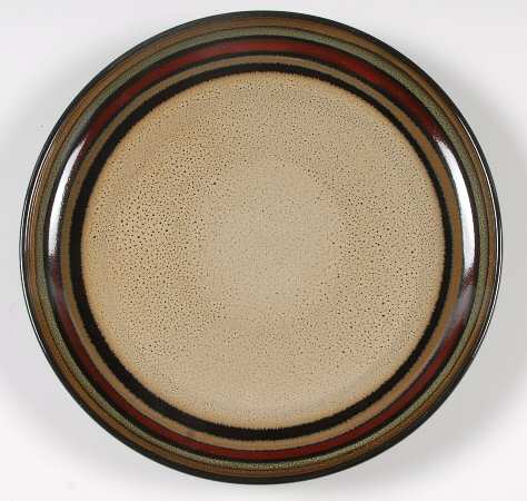 Flair Black Salad Plate by Sango