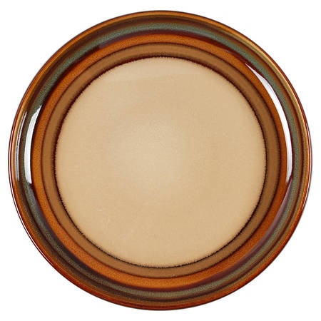 Flair Brown Salad Plate