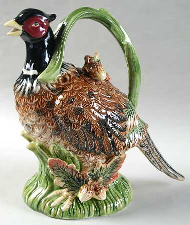 Harvest Figural Collection Teapot & Lid