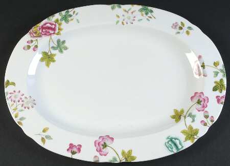 Sophia 15" Oval Serving Platter by Spode