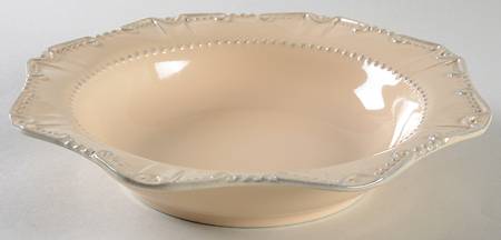 Isabella Yellow Creme 9" Individual Pasta Bowl