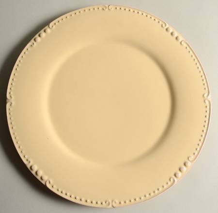 Isabella Yellow Creme Service Plate (Charger)