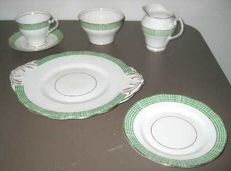 Tartan Green Creamer