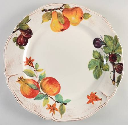 Autumn Fruit 16" Chop Plate (Round Platter)