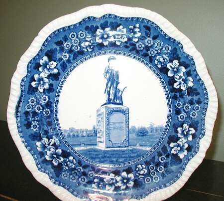 The Concord Minute Man Blue by Spode