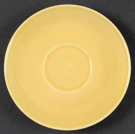California Modern Yellow (Bright, No Specks) Saucer for Demitasse Cup