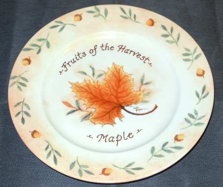 Fruits of the Harvest Dinner Plate