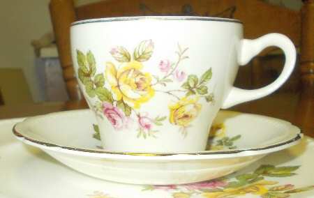 SWI171 Footed Cup & Saucer Set
