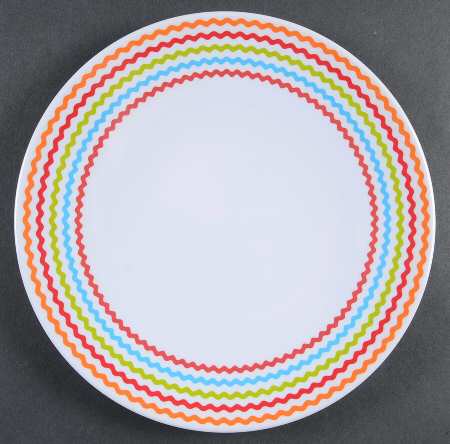 Cozy Craft Melamine Salad Plate by St Nicholas Square