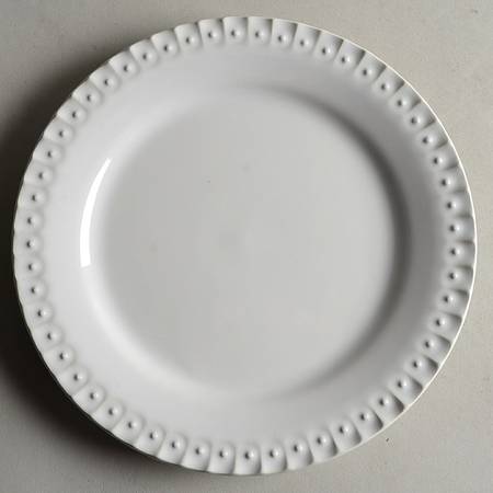 Alexa White Salad Plate