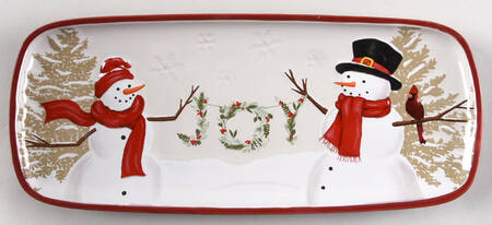 Yuletide 14" Rectangular Serving Platter