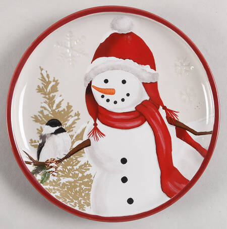 Yuletide Appetizer Plate