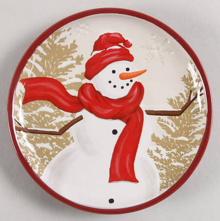 Yuletide Appetizer Plate