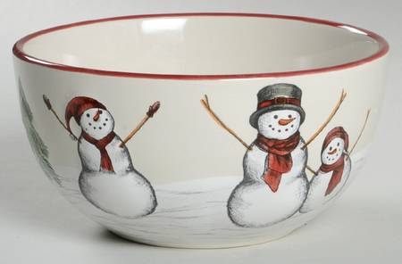 Yuletide Soup/Cereal Bowl