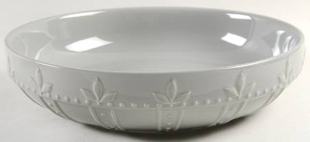 Sorrento Gray 12" Pasta Serving Bowl