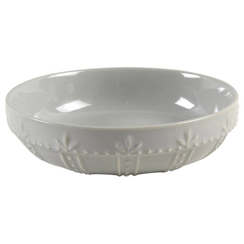Sorrento Gray 8" Individual Pasta Bowl