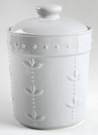 Sorrento Gray Medium Canister & Lid