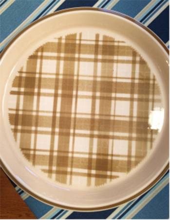 Cinnamon Gingham by Sears