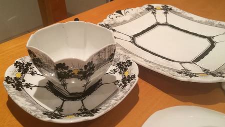 Trees and Sunset by Shelley