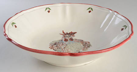 Jacques Pepin 13" Round Serving Bowl