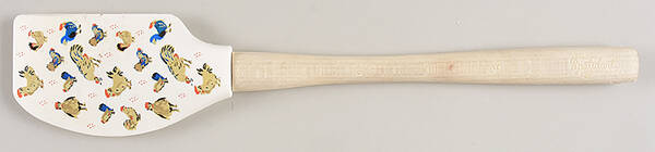 Jacques Pepin Silicone & Wood Spatula